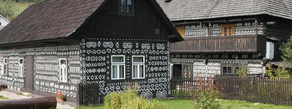 Čičmany - objects of folk architecture