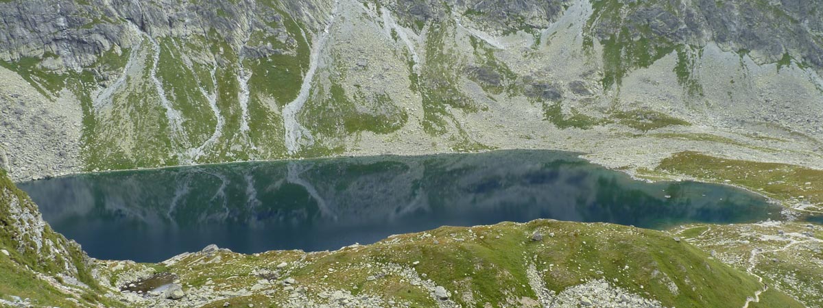 Large Hincovo lake (Veľké Hincovo Pleso) - Slovakia