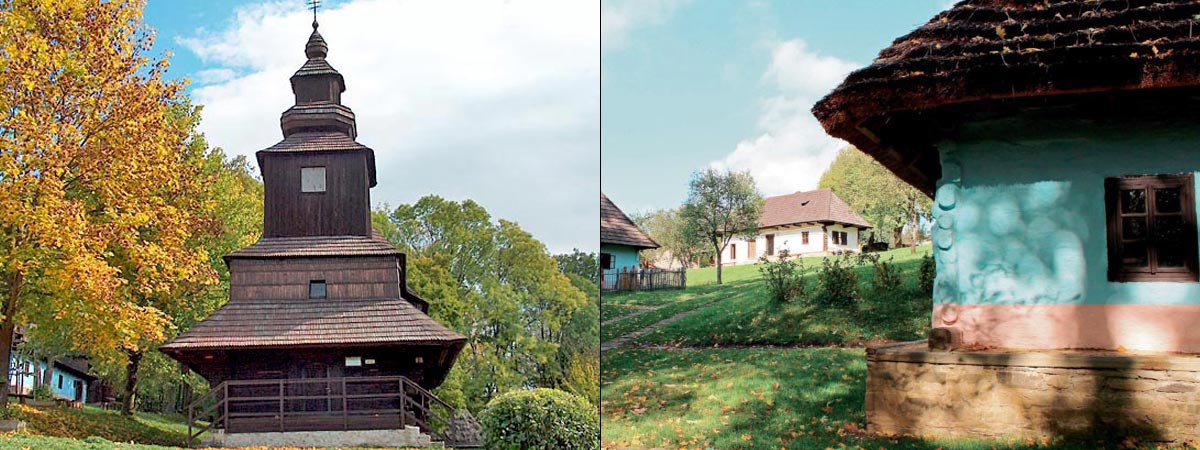 Open Air Museum in Humenne - Vihorlat museum - Slovakia