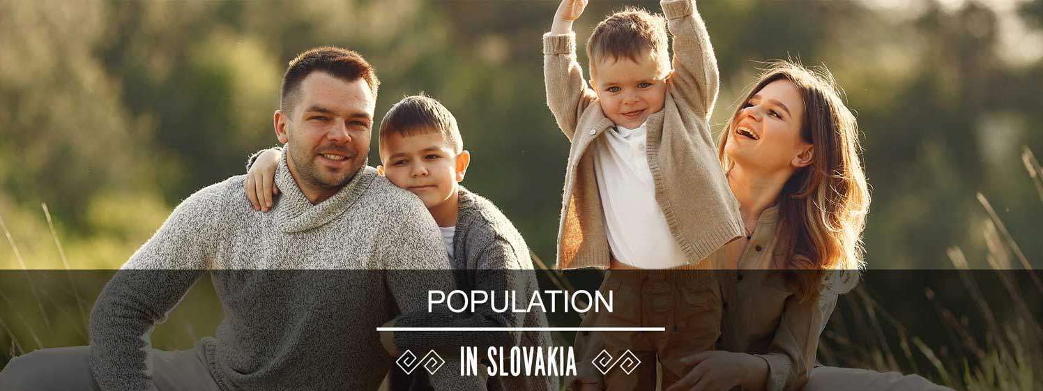 Population data in Slovakia as of  31.12.2024