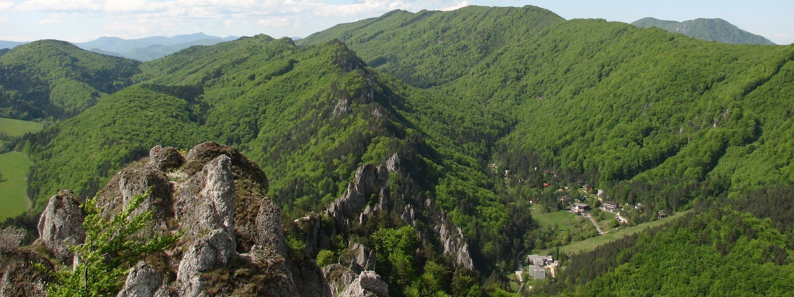 Súľov hills (Súľovské vrchy) - Slovakia