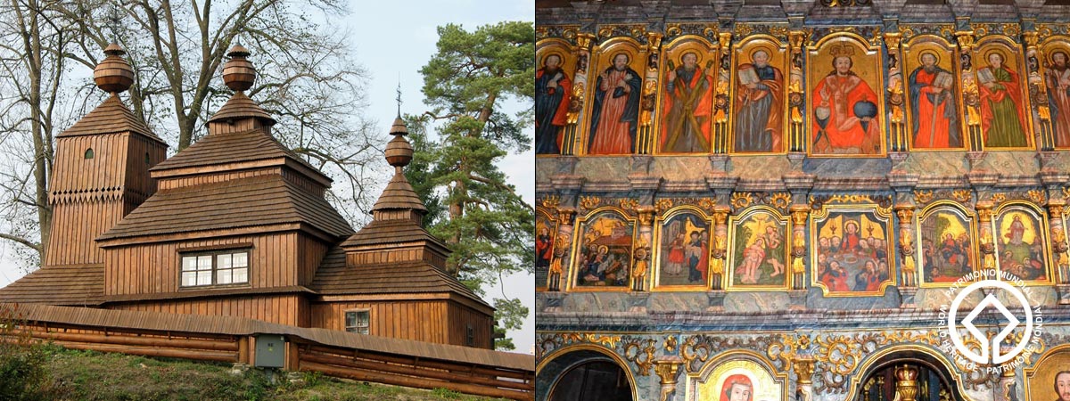 Wooden church in Bodružal