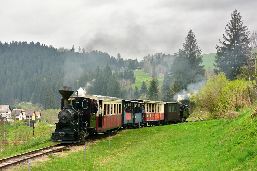 Black Hron Railway (Čiernohronská lesná železnica - ČHZ)