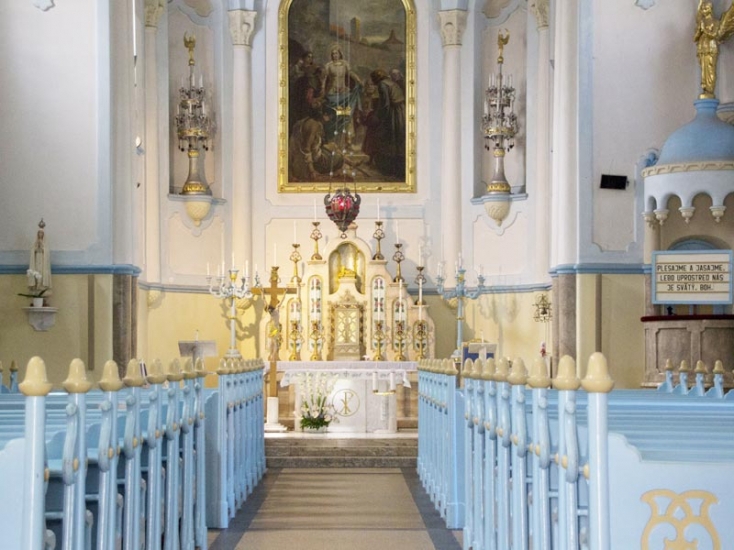Blue Church - St. Elisabeth Church