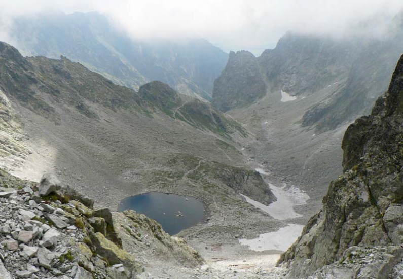 Blue lake