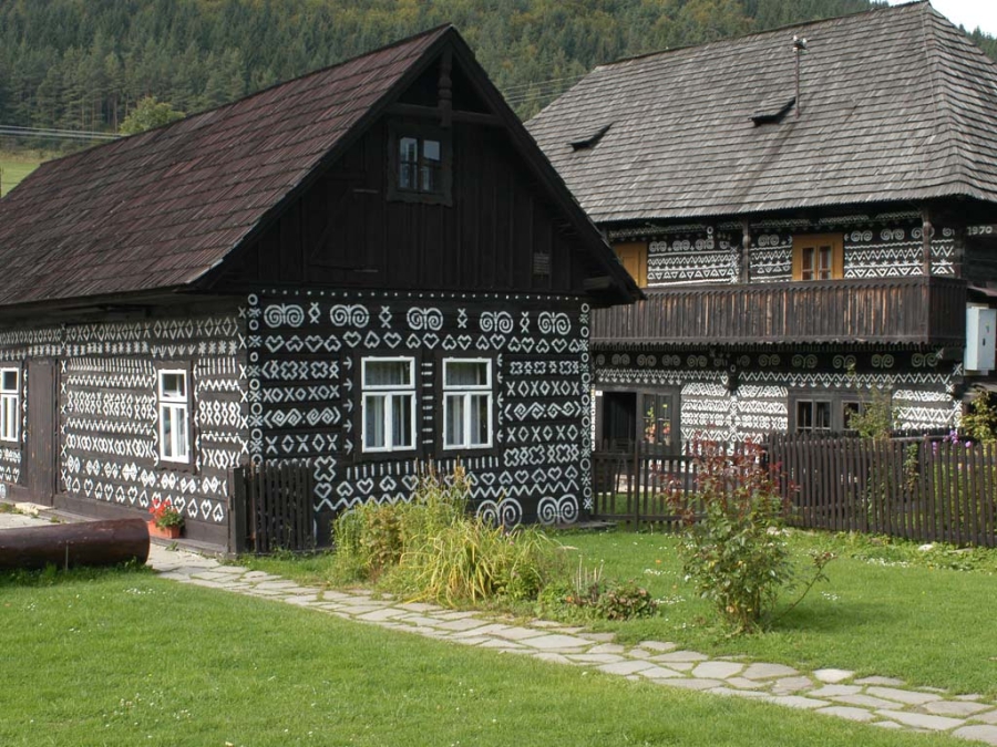 Čičmany - objects of folk architecture