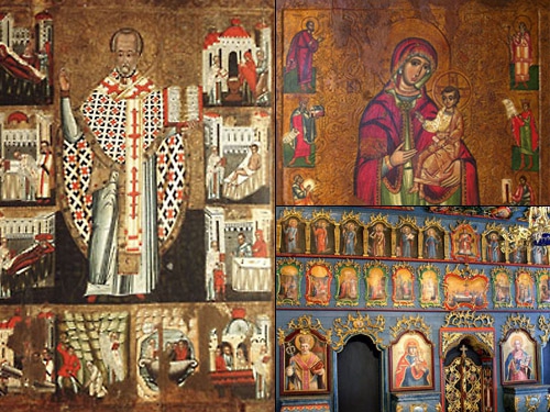 Exposition of Eastern Rite icons  - Šariš museum in Bardejov
