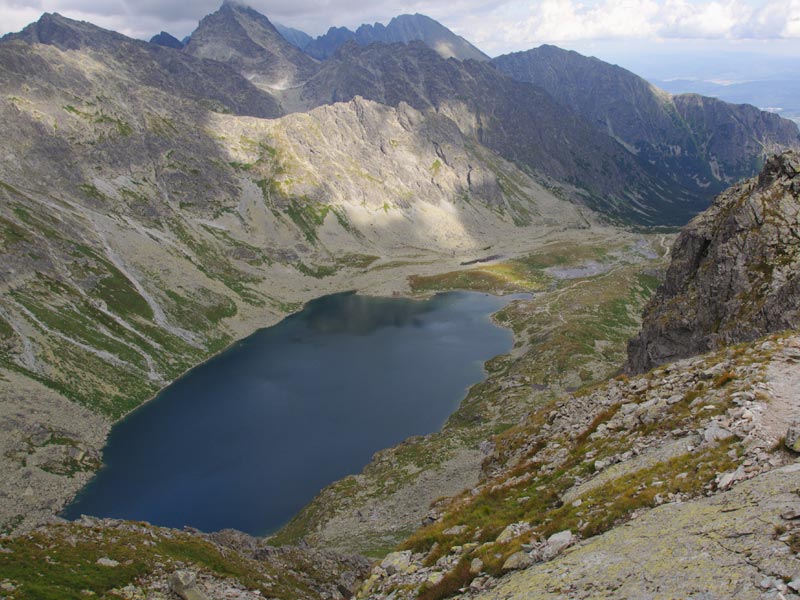 Large Hincovo lake (Veľké Hincovo Pleso)