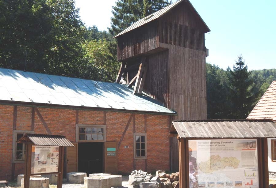 Mining museum in nature