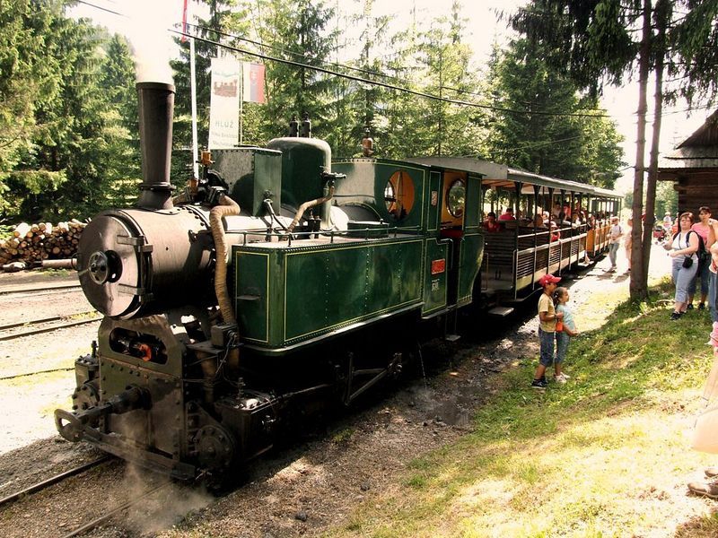 Railway in Vychylovka