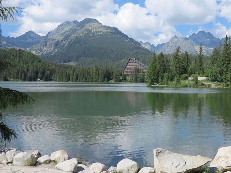 Štrba Mountain Lake (Štrbské mountain lake)