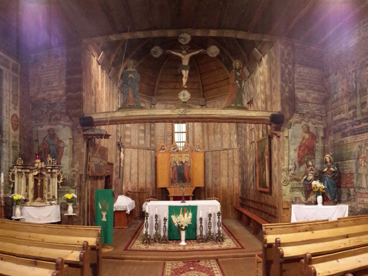 Wooden church in Hervartov