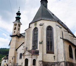 St. Catherine`s church in Banska Štiavnica