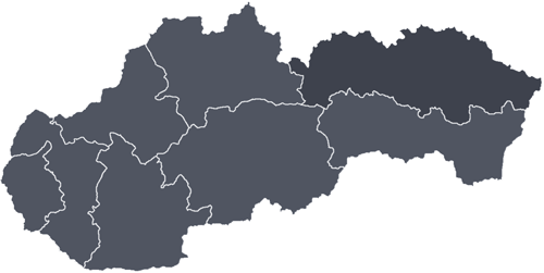 Location on map - Batizov waterfalls (Batizovské vodopády)