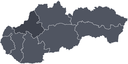 Location on map - Uhrovec Castle